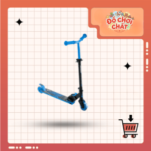 Xe scooter trẻ em 2 bánh gấp gọn có đèn LED cao cấp cho bé